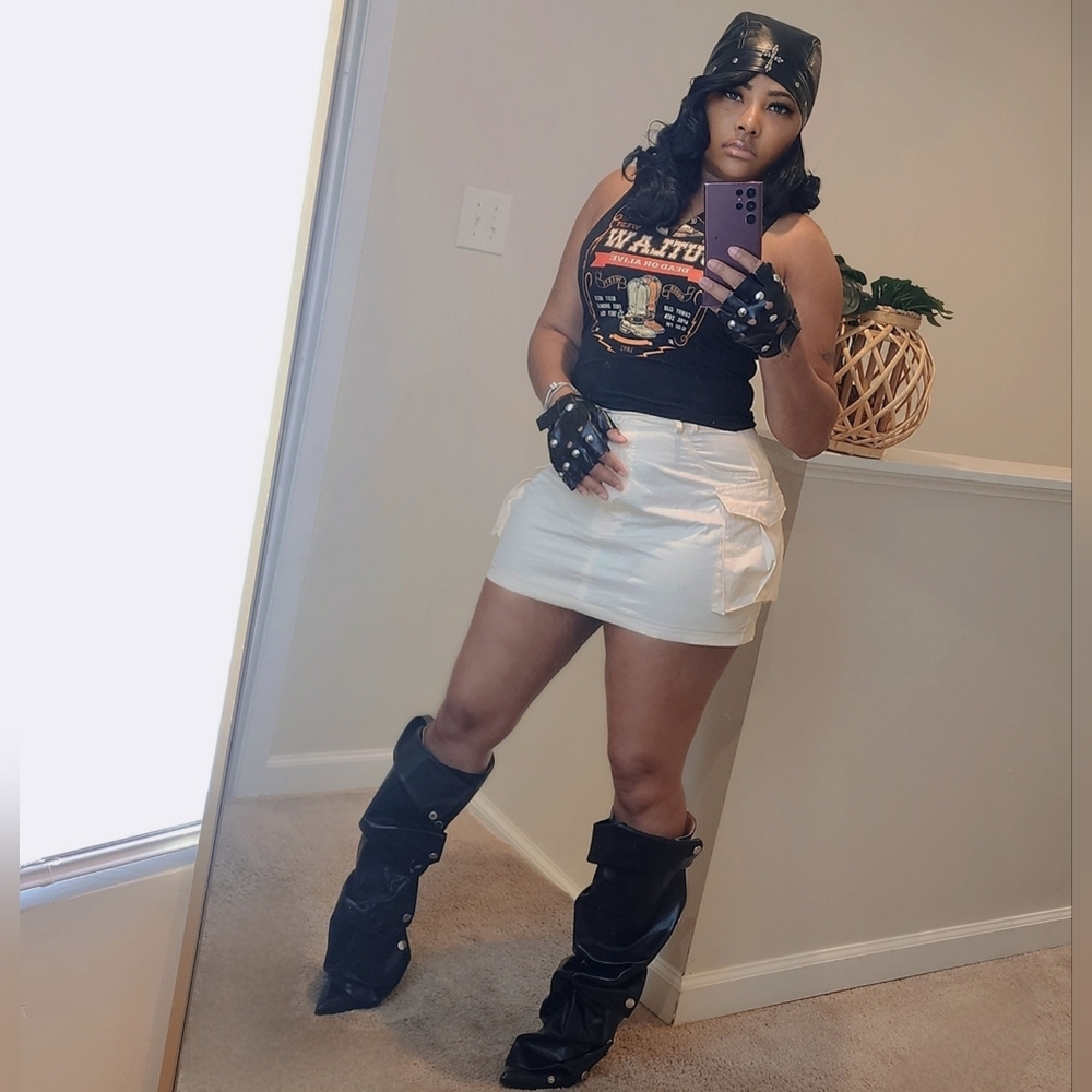 Cargo Mini Skirt